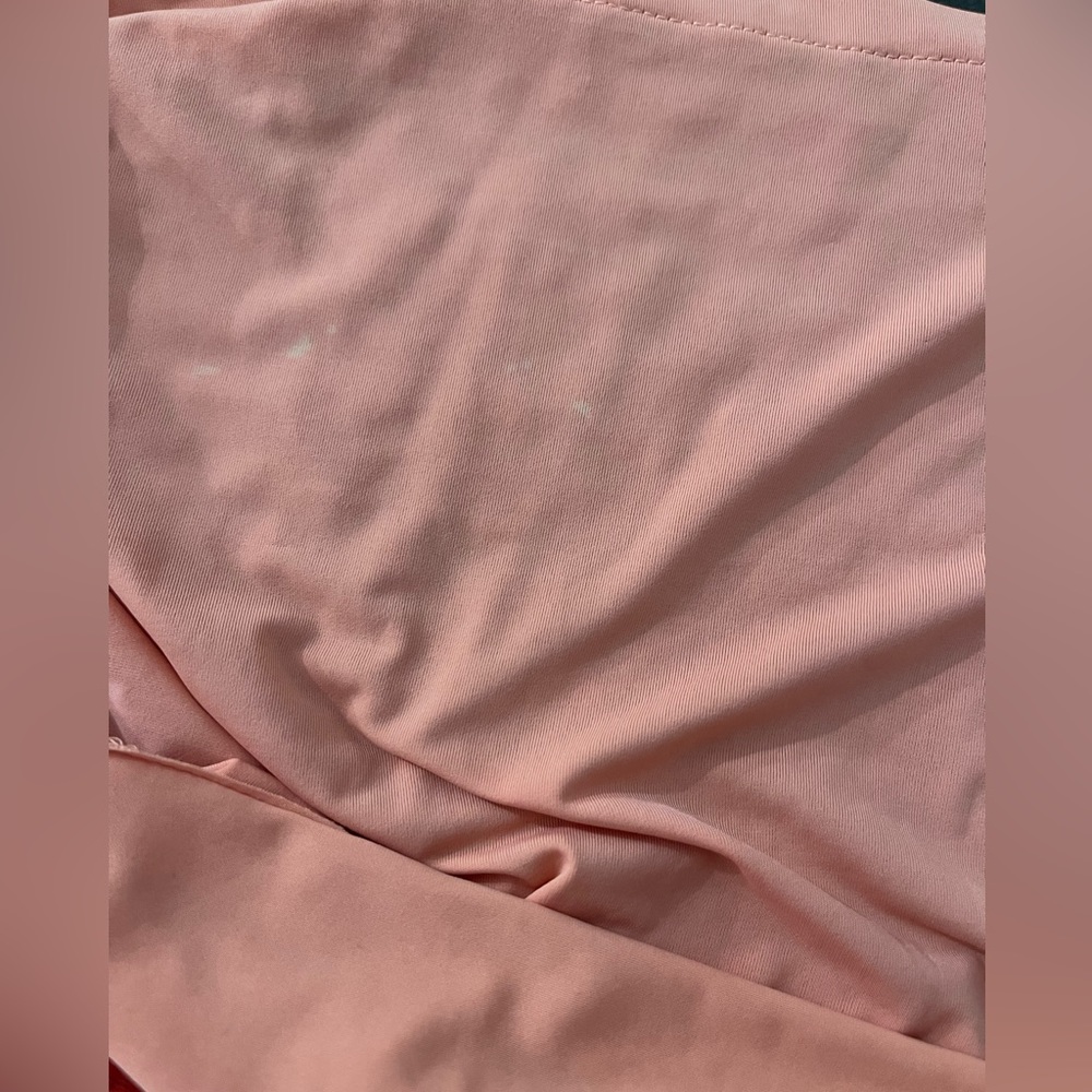 NWT Retrofete Mich Sequin Mini Dress Peach Coral Ombrè Sz L Sexy Cocktail Party - Picture 14 of 16